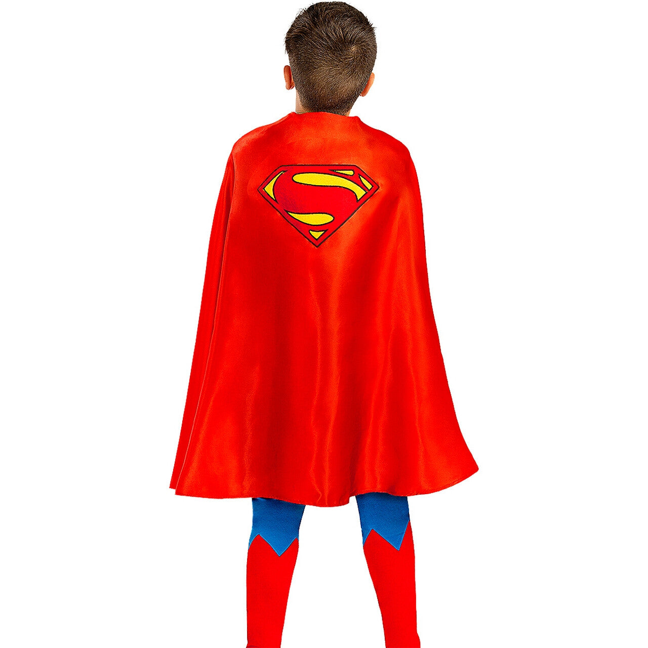 Op deze afbeelding zie je een Kostuums, van het merk Funidelia. Here To Save The Day Superman Cape Kind