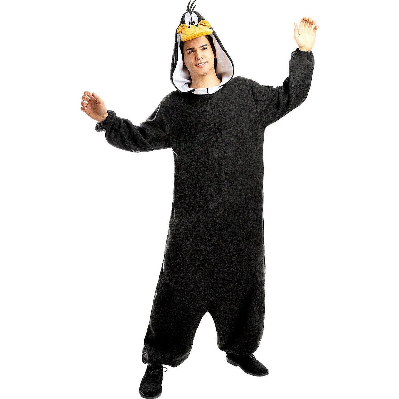 Op deze afbeelding zie je een Kostuums, van het merk Funidelia. Daffy Duck Kostuum Looney Tunes