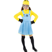 Op deze afbeelding zie je een Kostuums, van het merk Funidelia. Minions Davina Yolo Kind Meisje Kostuum