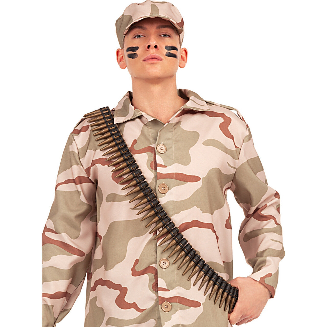 Op deze afbeelding zie je een Accessoires, van het merk Funidelia. Kogelriem 150 Centimeter Bulletstock