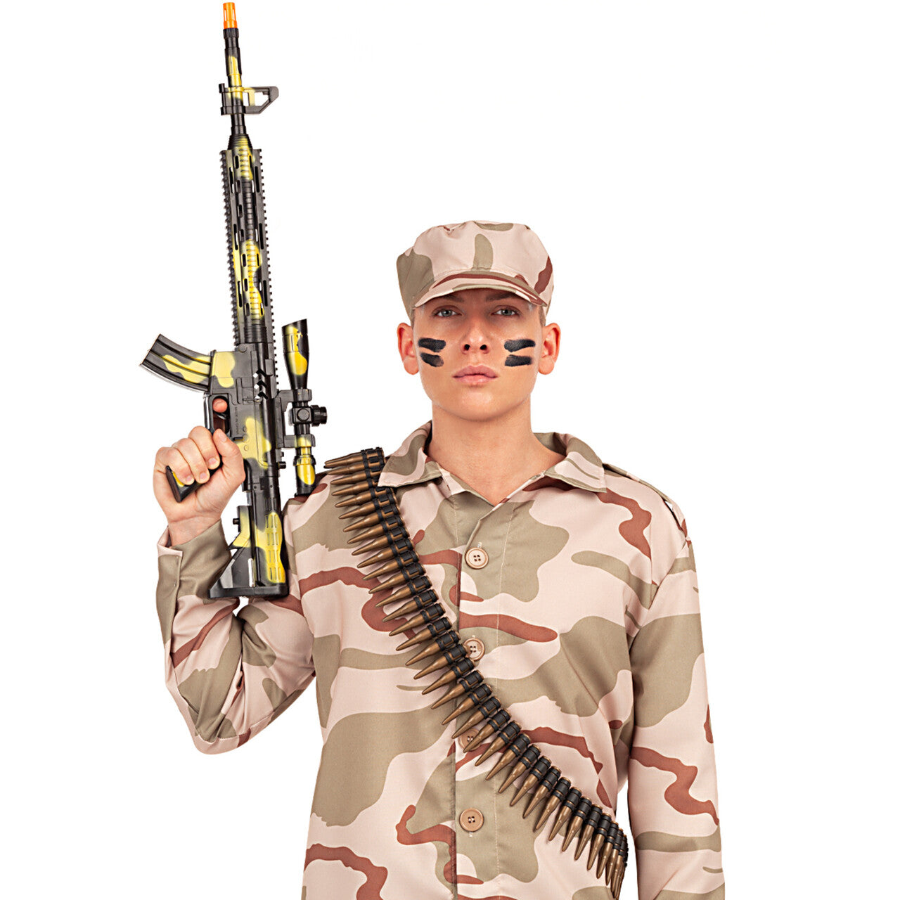 Op deze afbeelding zie je een Accessoires, van het merk Funidelia. Kogelriem 150 Centimeter Bulletstock