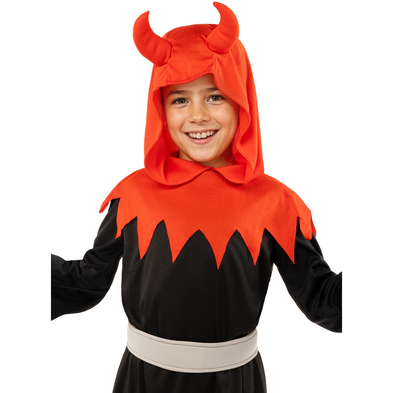 Op deze afbeelding zie je een Kostuums, van het merk Funidelia. Damian Duiveltje Kind Kostuum