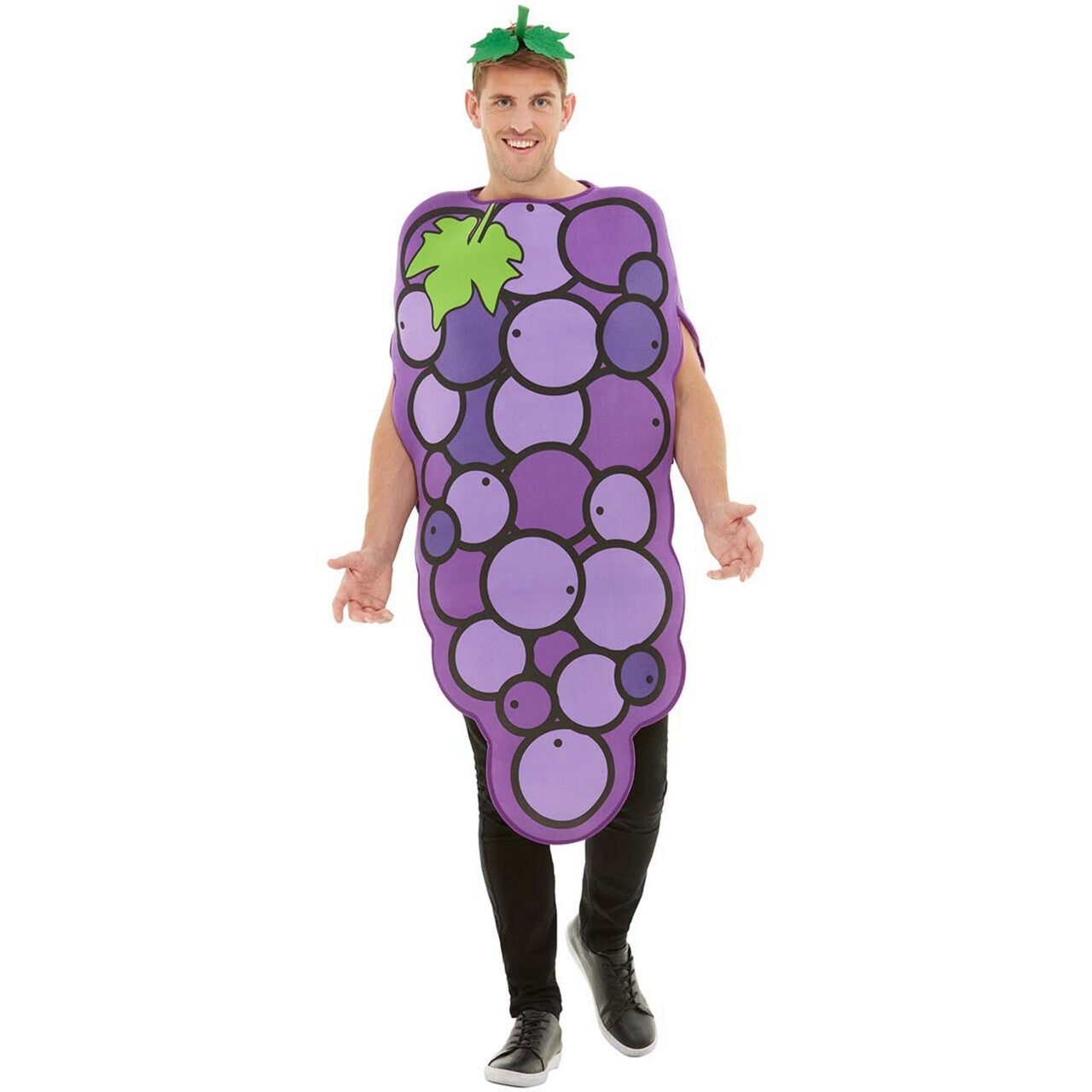 Op deze afbeelding zie je een Kostuums, van het merk Funidelia. Paarse Druiventros Rijp Voor Een Feestje Kostuum