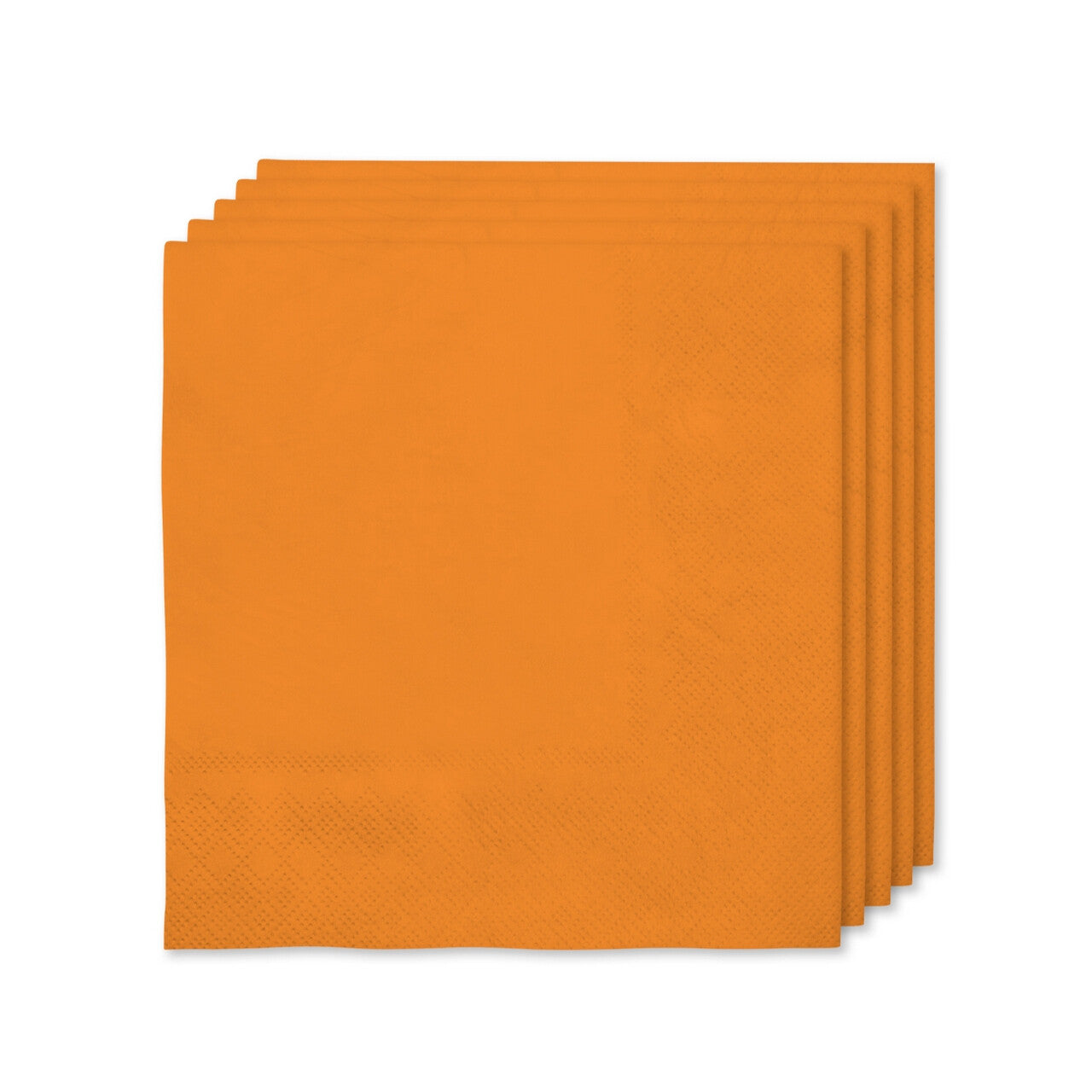 Op deze afbeelding zie je een Decoratie, van het merk Funidelia. Oranje Feest Servetten 16 Stuks 33x33 Centimeter