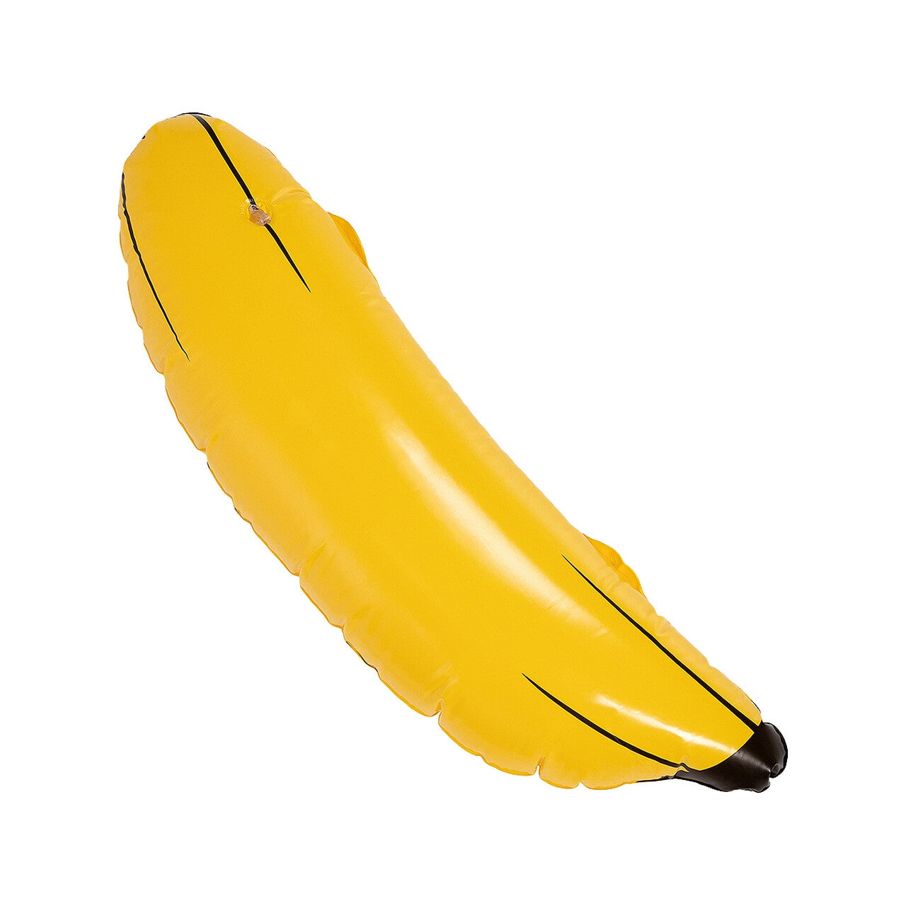 Op deze afbeelding zie je een Accessoires, van het merk Funidelia. Opblaasbare Banaan 65 Centimeter