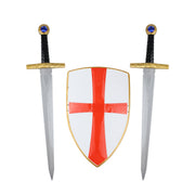 Op deze afbeelding zie je een Accessoires, van het merk Funidelia. The Knights Templar Set Kind
