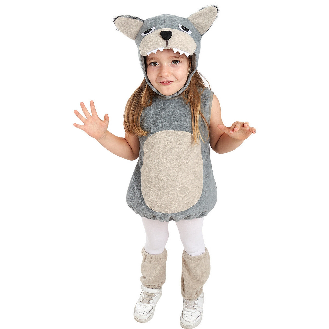 Op deze afbeelding zie je een Kostuums, van het merk Funidelia. Dansen Bij Volle Maan Wolf Kind Kostuum
