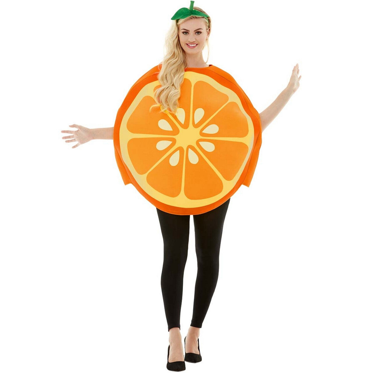 Op deze afbeelding zie je een Kostuums, van het merk Funidelia. Uitgeperste Sinaasappel Jus Van Oranje Kostuum
