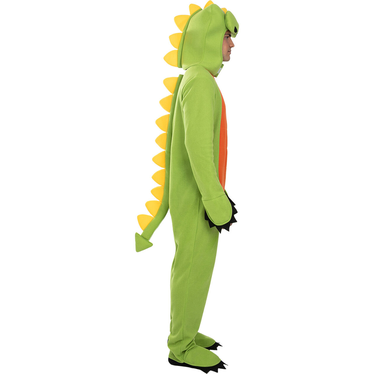Op deze afbeelding zie je een Kostuums, van het merk Funidelia. Vriendelijke Tino De Dino Man Kostuum