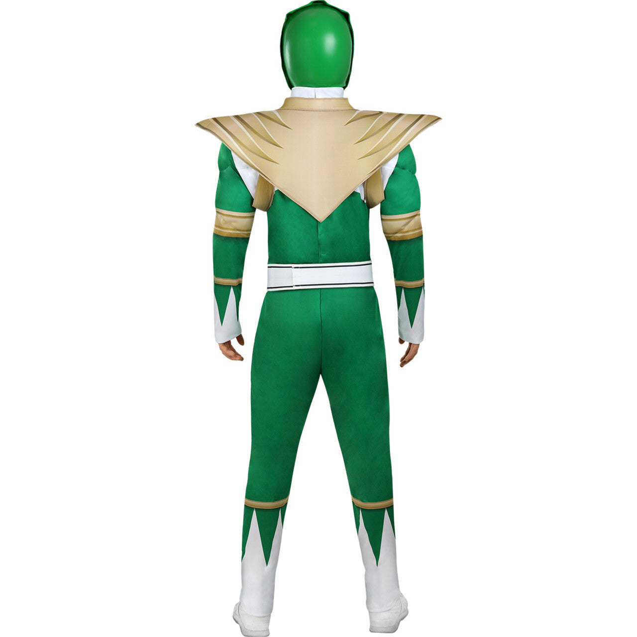 Op deze afbeelding zie je een Accessoires, van het merk Funidelia. Groene Dino Helm Green Power Ranger