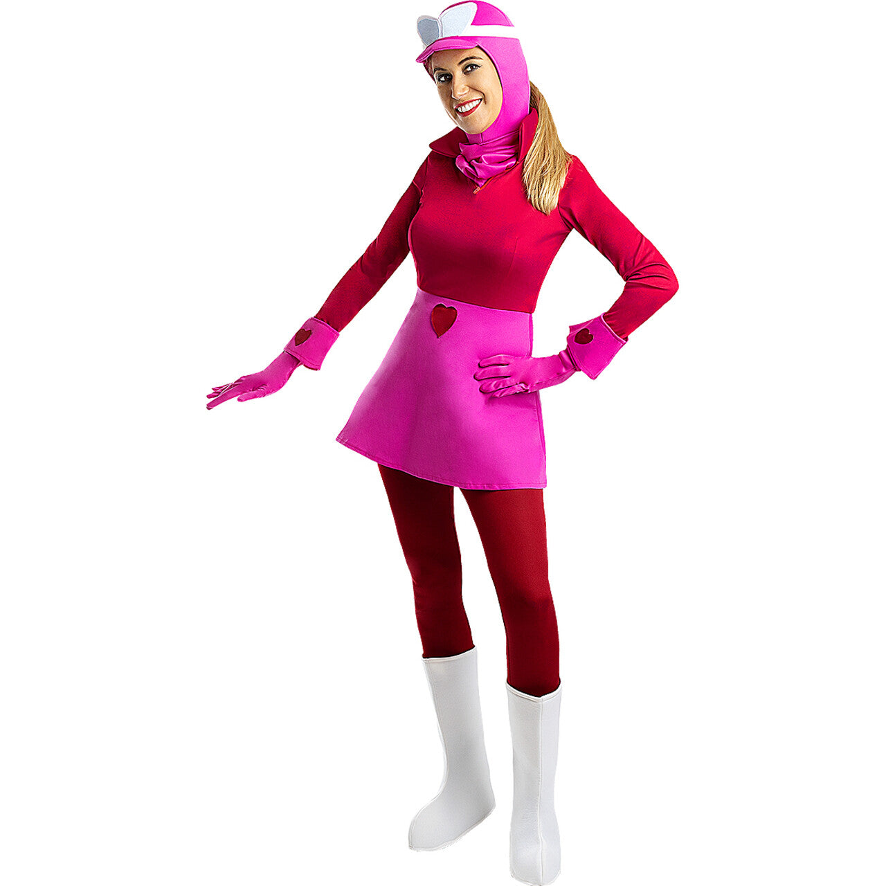 Op deze afbeelding zie je een Kostuums, van het merk Funidelia. Hotse Knotse Penelope Pitstop Wacky Races Vrouw Kostuum