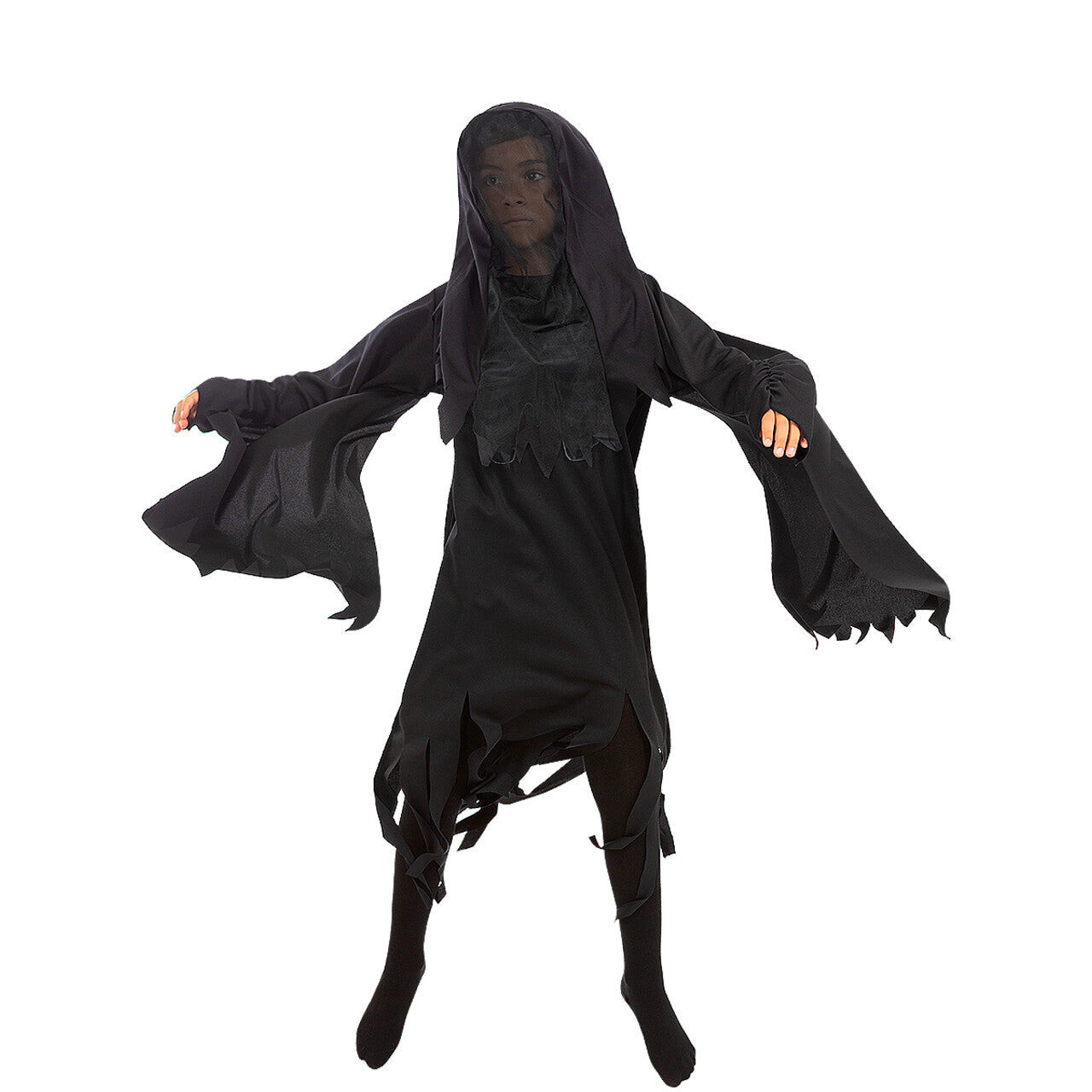 Op deze afbeelding zie je een Kostuums, van het merk Funidelia. Hele Enge Dementor Harry Potter Jongen Kostuum