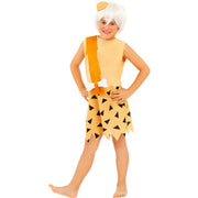Op deze afbeelding zie je een Kostuums, van het merk Funidelia. Little Bamm Bamm Flinstones Jongen Kostuum