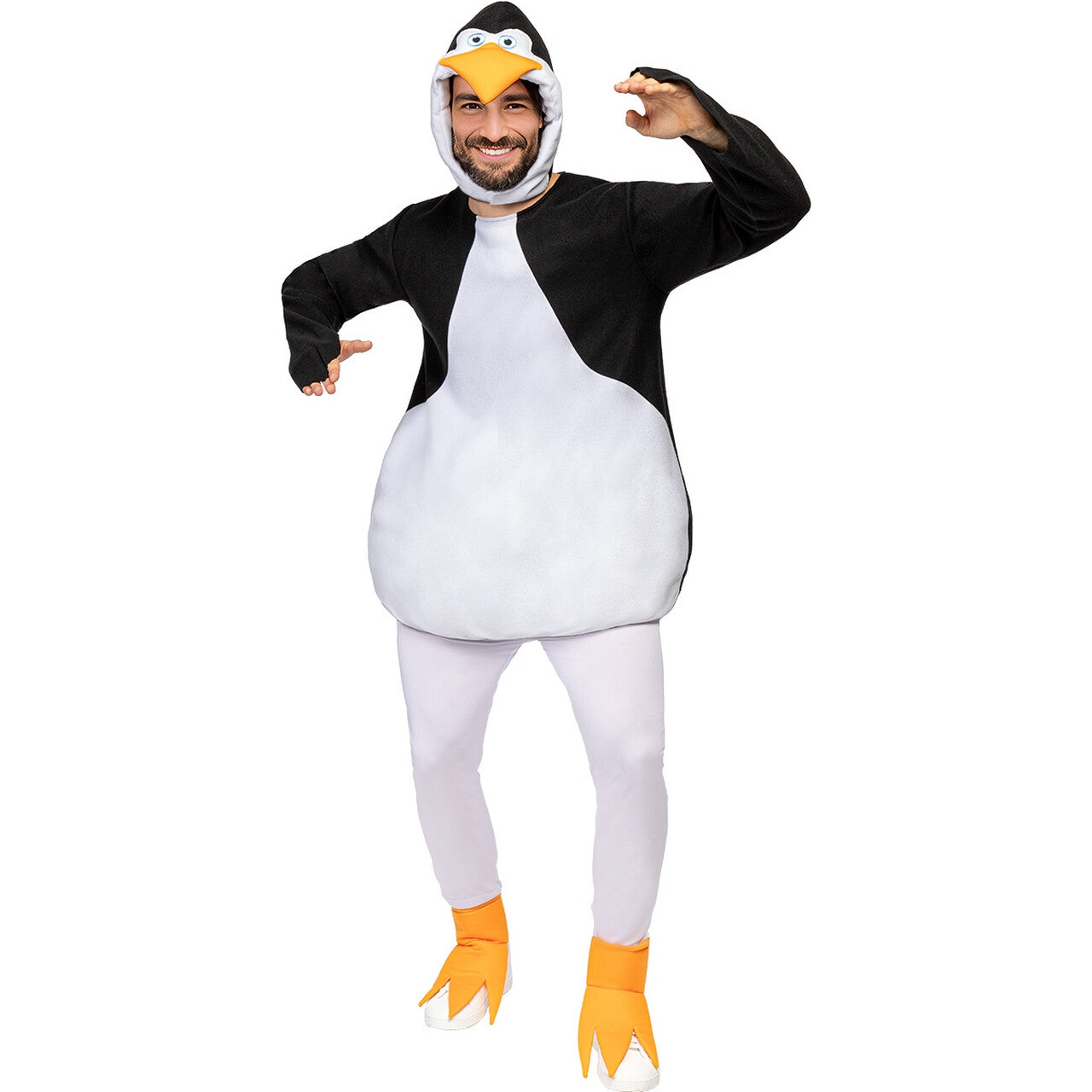 Op deze afbeelding zie je een Kostuums, van het merk Funidelia. Wiggel Waggel Pinguin Kostuum