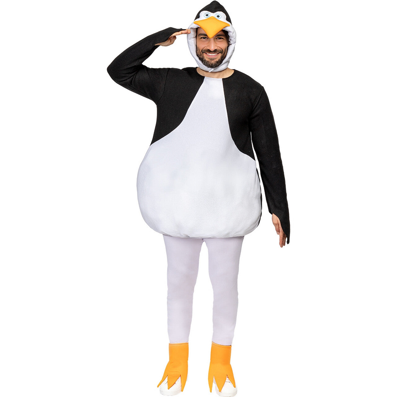 Op deze afbeelding zie je een Kostuums, van het merk Funidelia. Wiggel Waggel Pinguin Kostuum