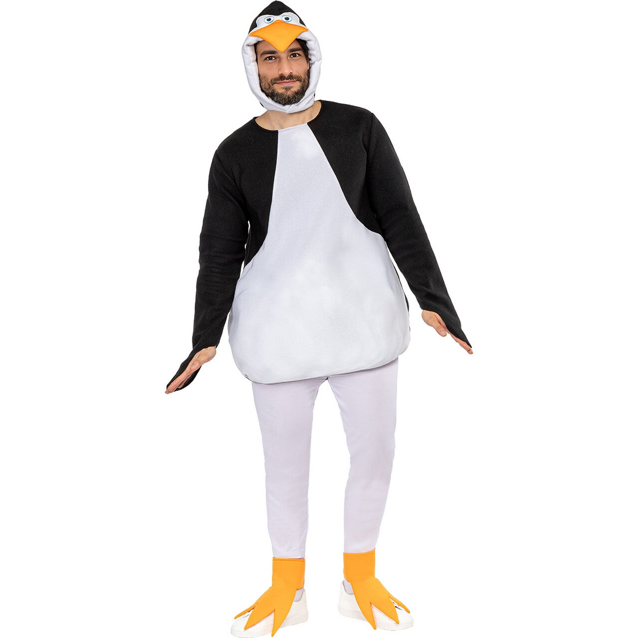 Op deze afbeelding zie je een Kostuums, van het merk Funidelia. Wiggel Waggel Pinguin Kostuum