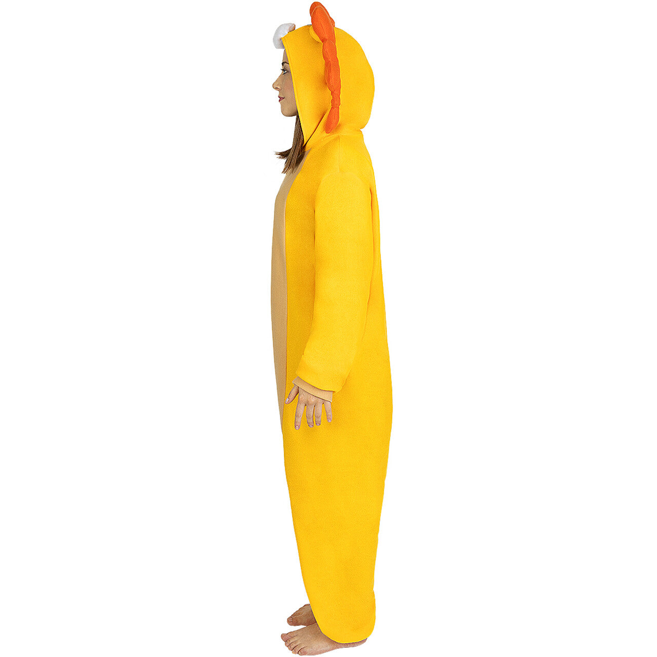 Op deze afbeelding zie je een Kostuums, van het merk Funidelia. Helemaal Geen Gevaarlijke Leeuw Onesie Kostuum