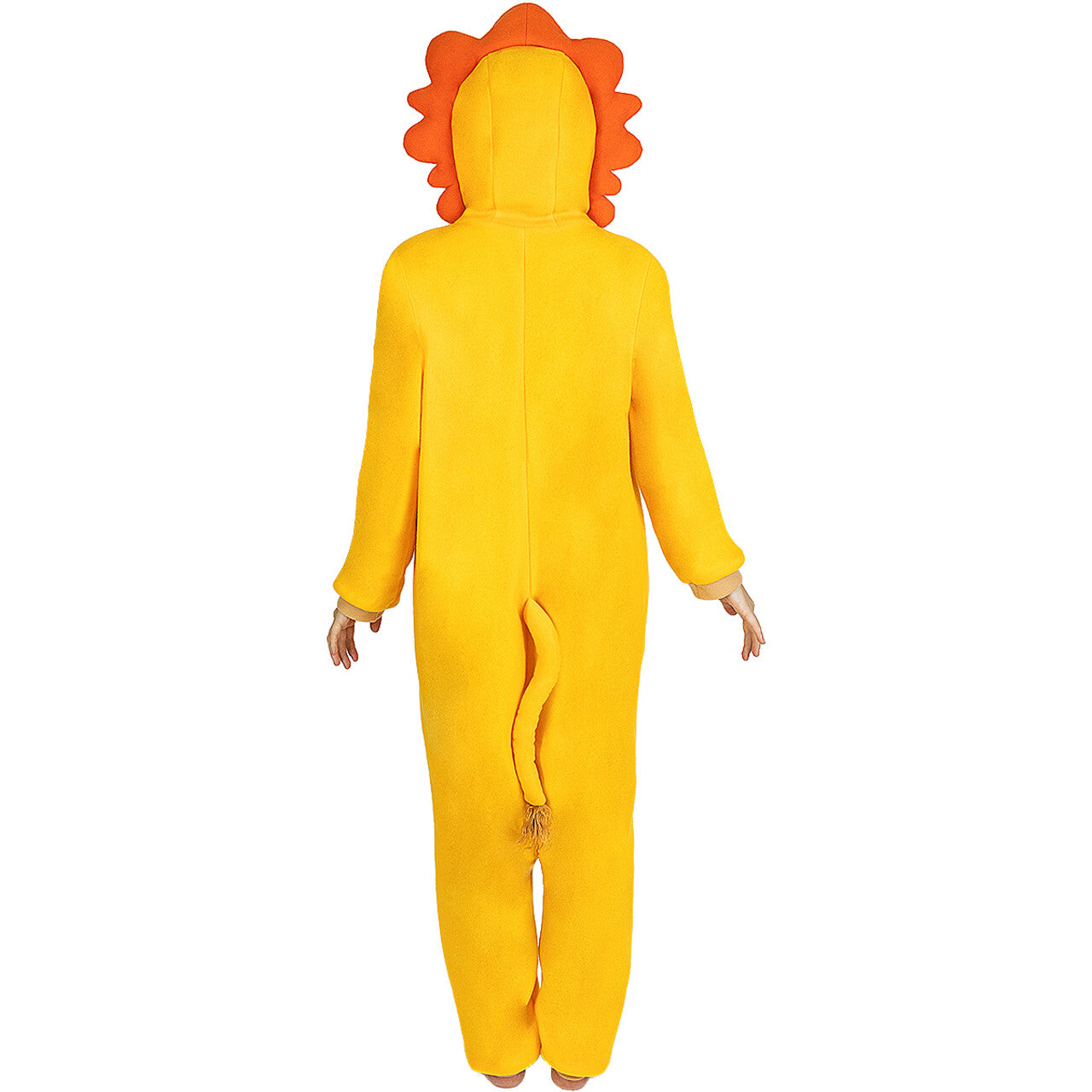 Op deze afbeelding zie je een Kostuums, van het merk Funidelia. Helemaal Geen Gevaarlijke Leeuw Onesie Kostuum