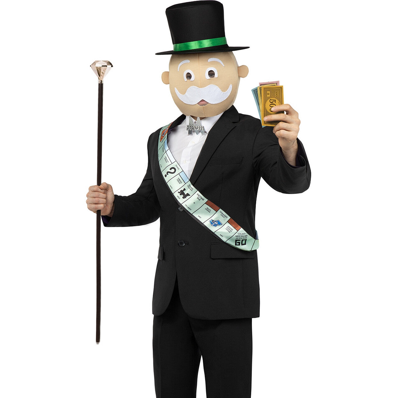 Op deze afbeelding zie je een Accessoires, van het merk Funidelia. Mr Colas Monopoly Accessoireset