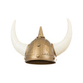 Viking Helm Met Hoorns Goud