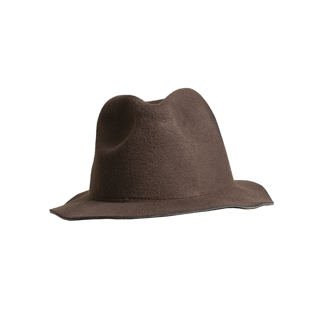 Op deze afbeelding zie je een Accessoires, van het merk Funidelia. Bruine Freddy Krueger Hoed Met Gat