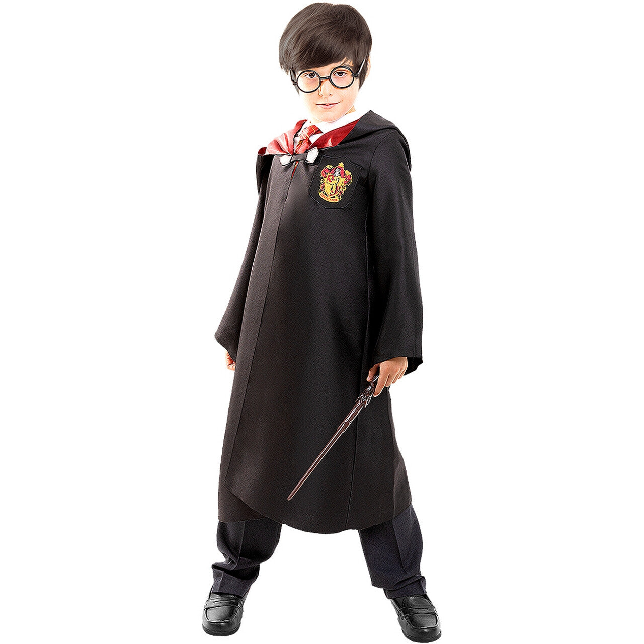 Op deze afbeelding zie je een Kostuums, van het merk Funidelia. Harry Potter™ Gryffindor Student Kind Kind Kostuum