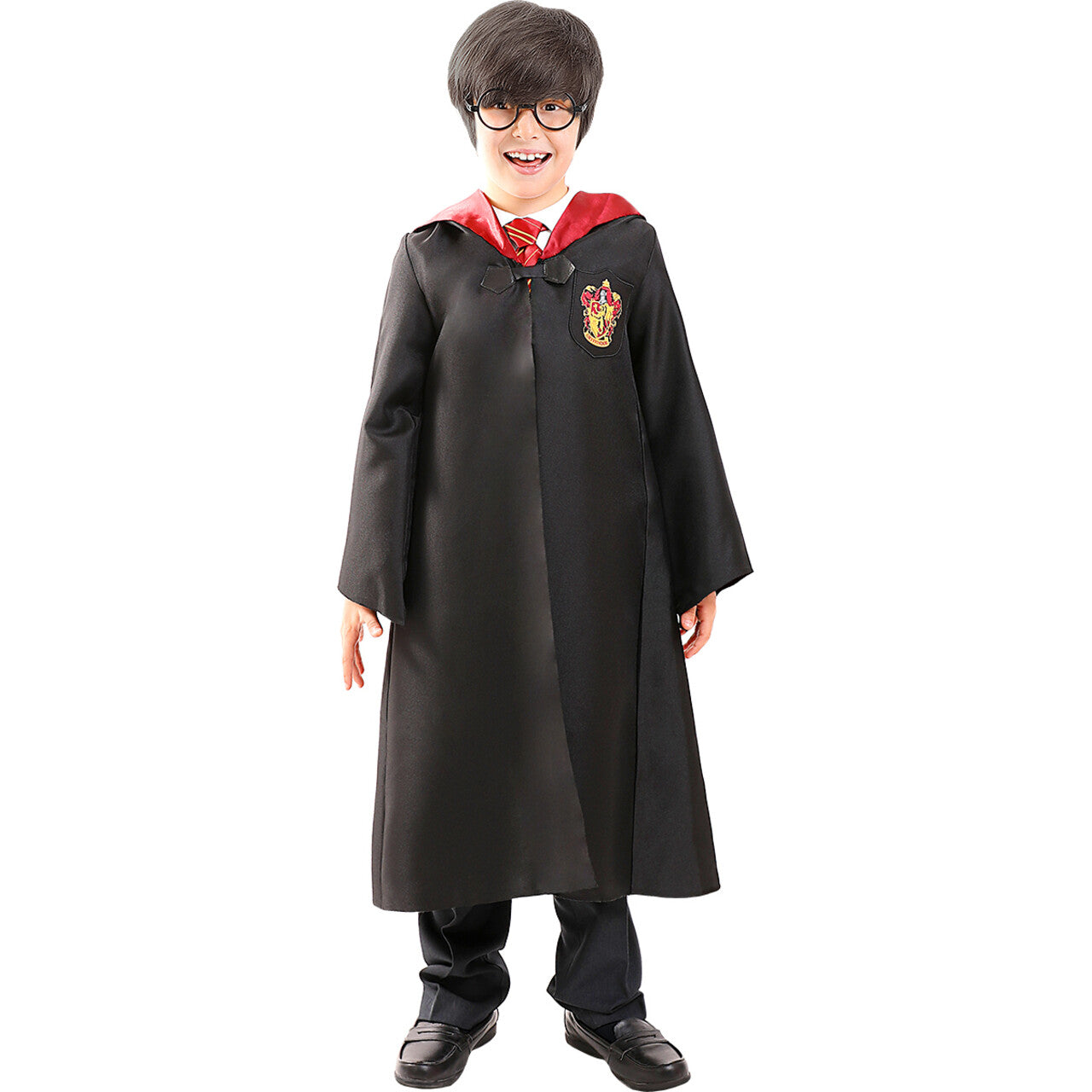 Op deze afbeelding zie je een Kostuums, van het merk Funidelia. Harry Potter™ Gryffindor Student Kind Kind Kostuum