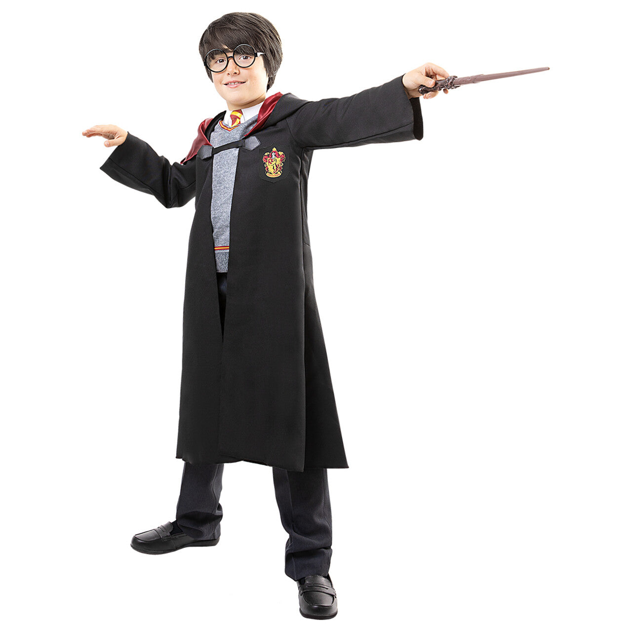 Op deze afbeelding zie je een Kostuums, van het merk Funidelia. Harry Potter Toverschool Kind Kind Kostuum