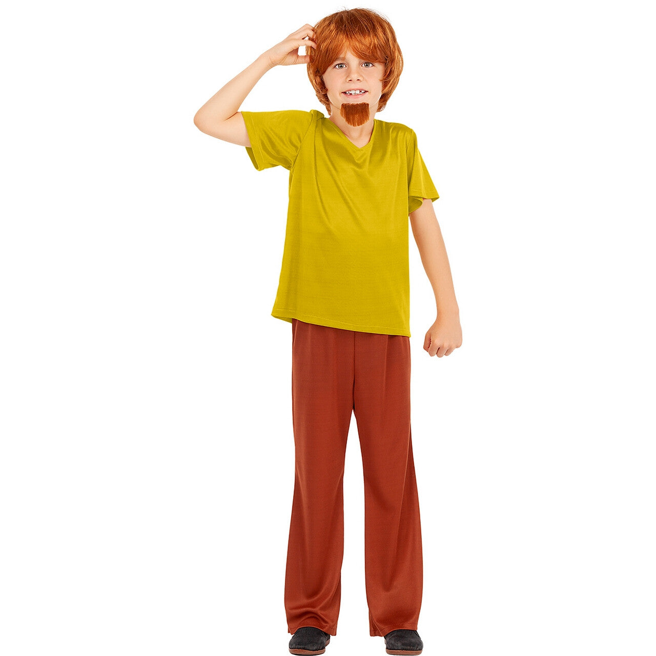 Op deze afbeelding zie je een Kostuums, van het merk Funidelia. Shaggy™ Vriend Van Scooby Doo™ Jongen Kostuum