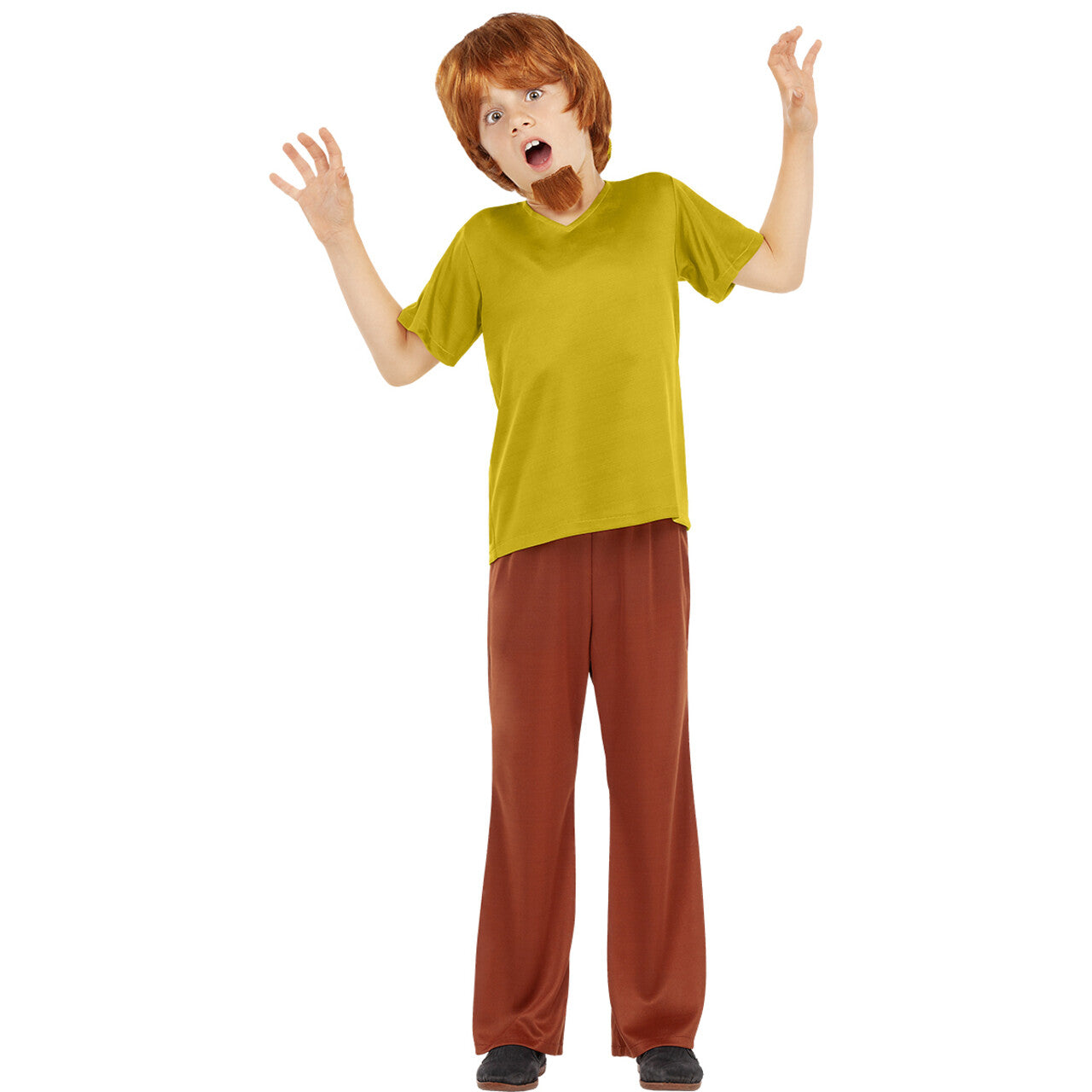Op deze afbeelding zie je een Kostuums, van het merk Funidelia. Shaggy™ Vriend Van Scooby Doo™ Jongen Kostuum