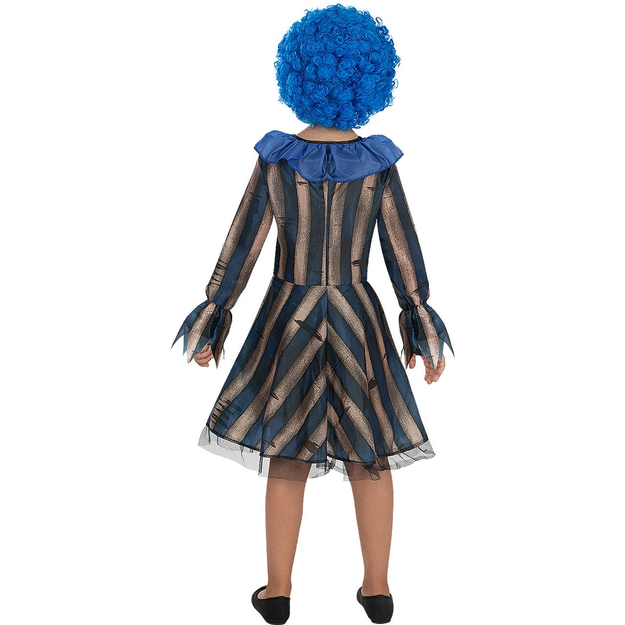 Op deze afbeelding zie je een Kostuums, van het merk Funidelia. Zombie Killer Clown Kelly Kill Meisje Kostuum