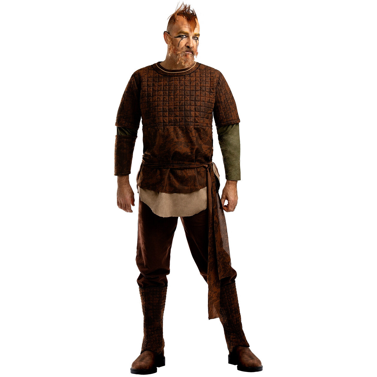Op deze afbeelding zie je een Kostuums, van het merk Funidelia. Floki De Knotsgekke Viking Man Kostuum