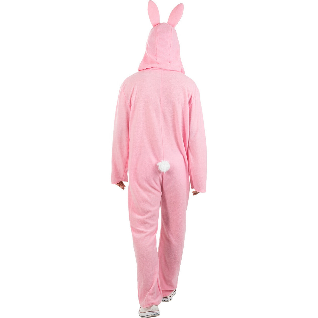 Op deze afbeelding zie je een Kostuums, van het merk Funidelia. Roze Konijn Onesie Kostuum