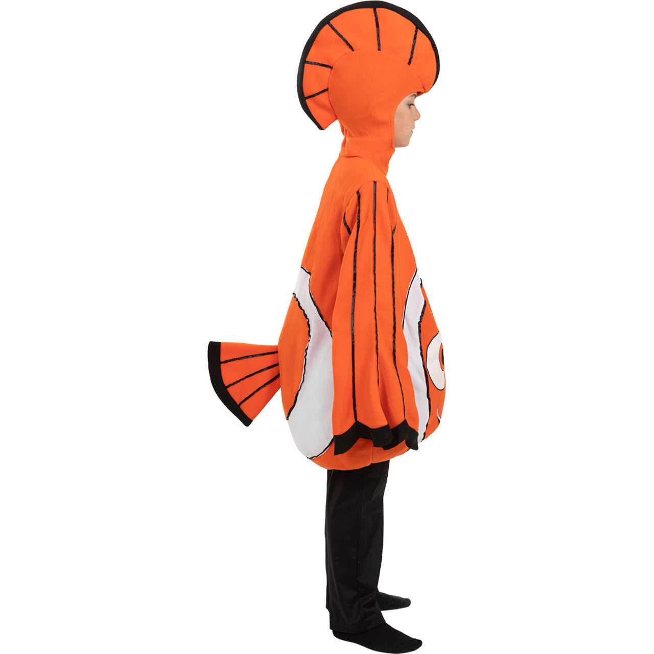 Op deze afbeelding zie je een Kostuums, van het merk Funidelia. Dappere Oranje Clown Vis Kind Kostuum