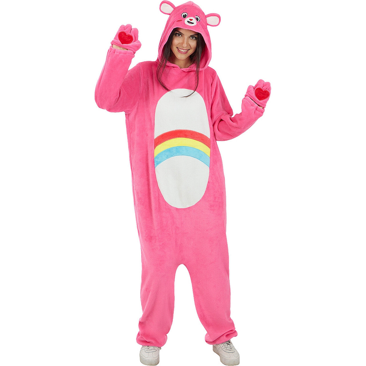Op deze afbeelding zie je een Kostuums, van het merk Funidelia. Regenboog Beer Care Bears Kostuum