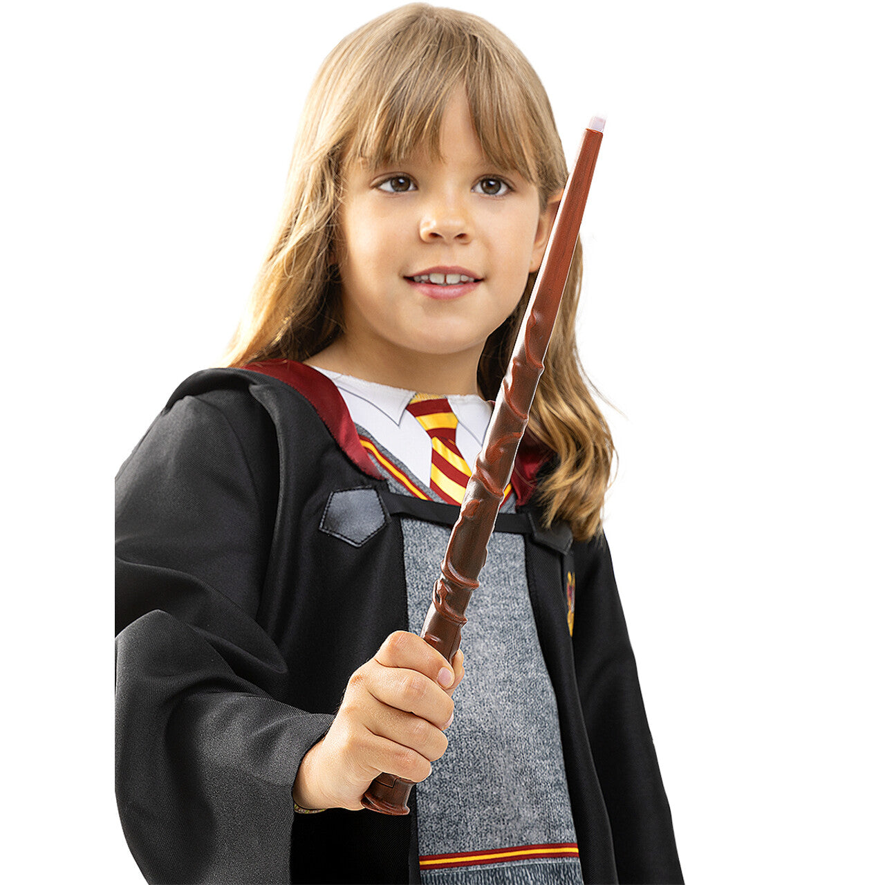 Op deze afbeelding zie je een Accessoires, van het merk Funidelia. Lichtgevende Toverstaf Hermione Granger - Harry Potter