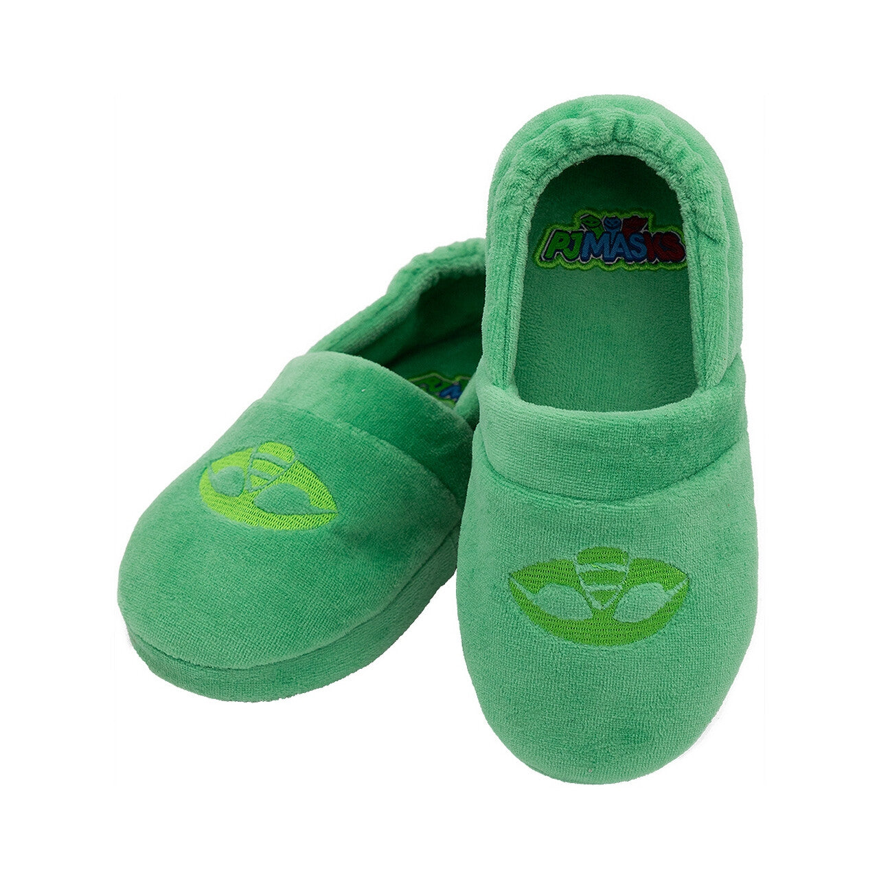 Op deze afbeelding zie je een Accessoires, van het merk Funidelia. Gekko Sloffen Pj Masks Groen Kind