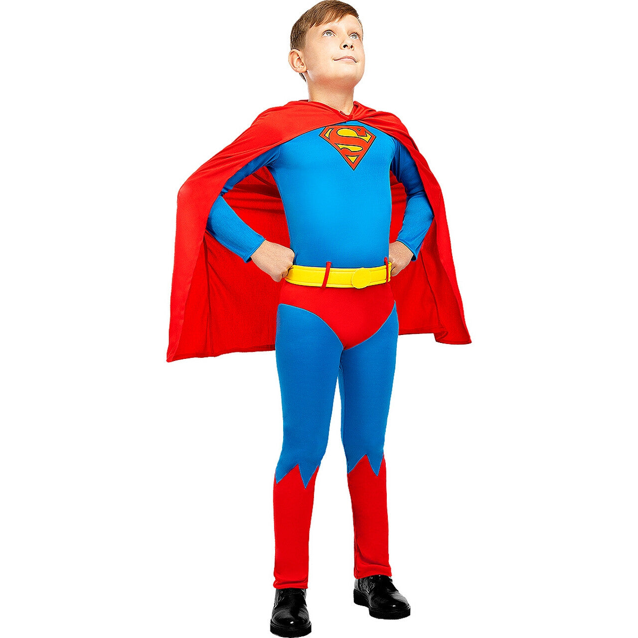Op deze afbeelding zie je een Kostuums, van het merk Funidelia. Klassieke Clark Kent Superman™ Kind Jongen Kostuum