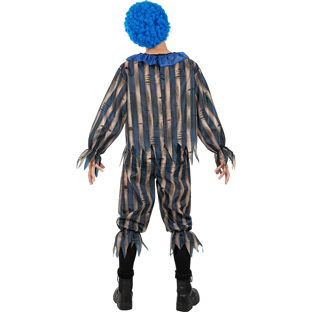 Op deze afbeelding zie je een Kostuums, van het merk Funidelia. Blue Met Gedoe In Het Circus Clown Man Kostuum