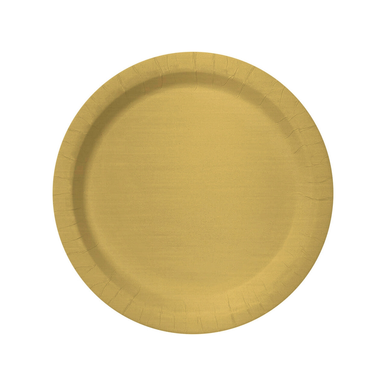Op deze afbeelding zie je een Decoratie, van het merk Funidelia. True Gold Party Borden 8 Stuks 23 Centimeter
