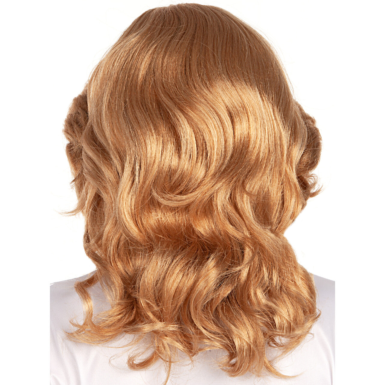 Op deze afbeelding zie je een Accessoires, van het merk Funidelia. Thats So 70s Blonde Pruik