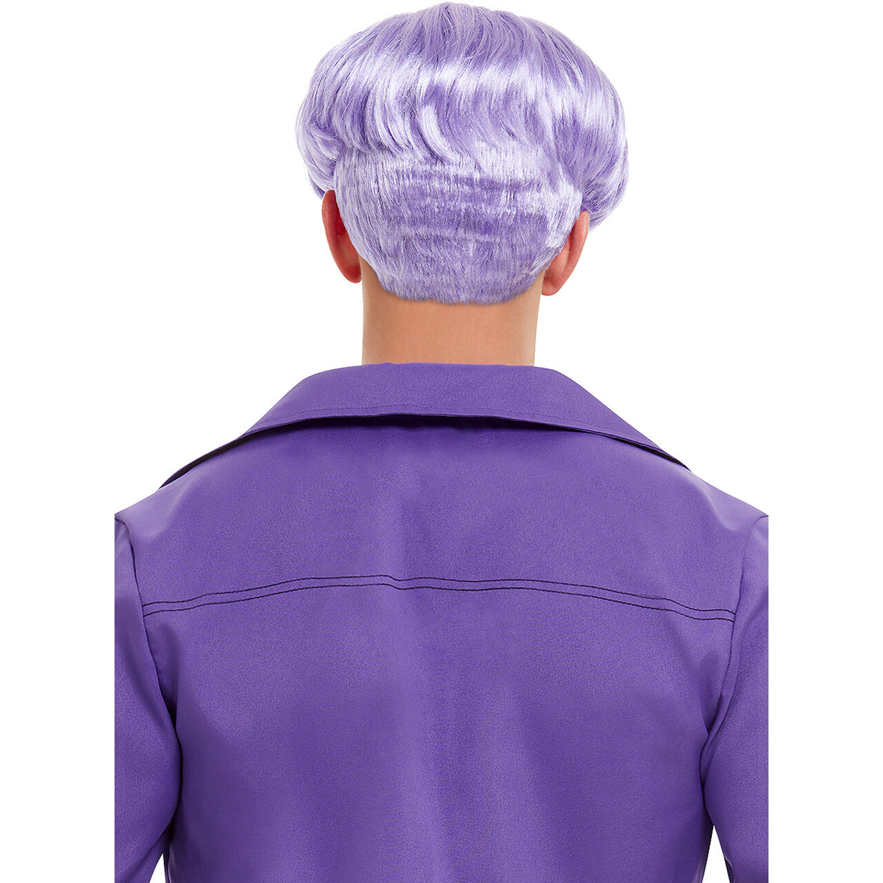 Op deze afbeelding zie je een Accessoires, van het merk Funidelia. Paarse Hippe Pruik Trunks Dragon Ball