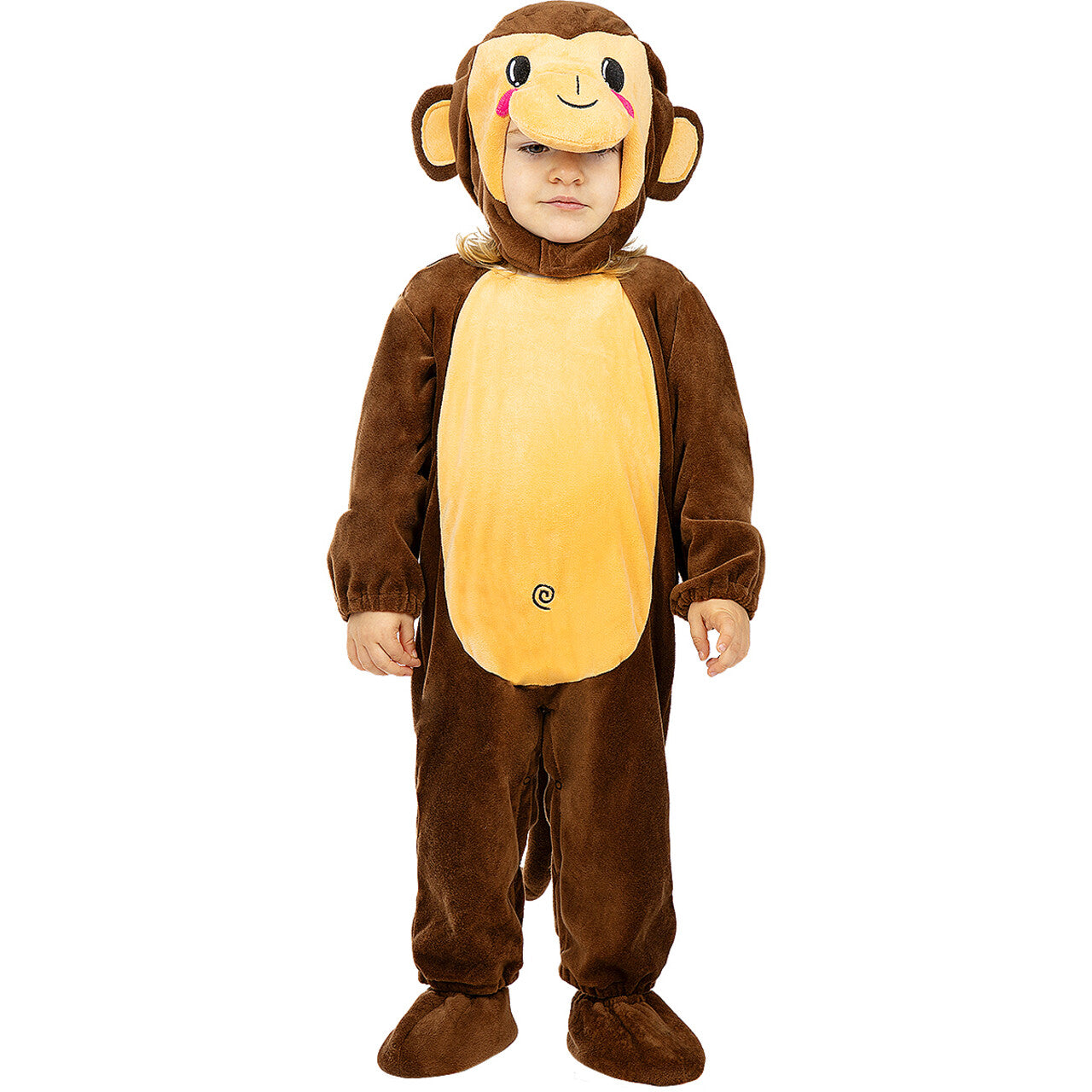Op deze afbeelding zie je een Kostuums, van het merk Funidelia. Kleine Monkey Business Kind Kostuum