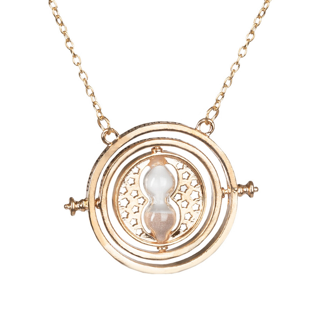 Op deze afbeelding zie je een Accessoires, van het merk Funidelia. Hermelien Timeturner Ketting