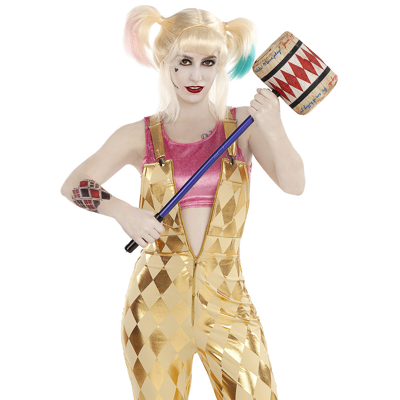 Op deze afbeelding zie je een Accessoires, van het merk Funidelia. Harley Quinn Hamer Birds Of Prey