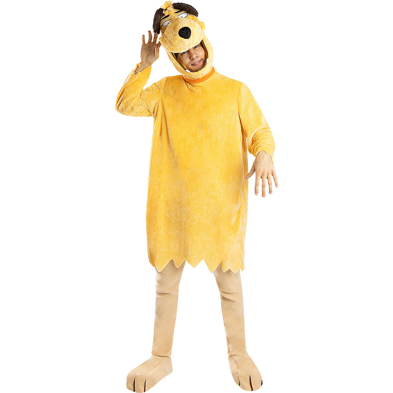 Op deze afbeelding zie je een Kostuums, van het merk Funidelia. Muttley De Hond Wacky Races Man Kostuum