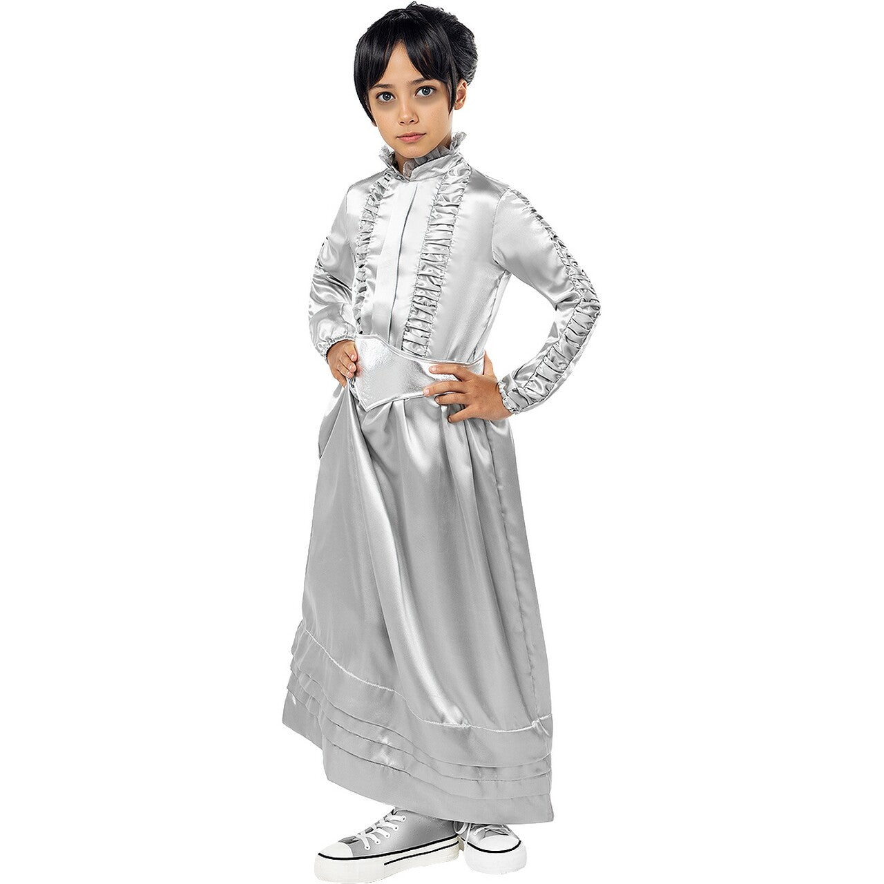 Op deze afbeelding zie je een Kostuums, van het merk Funidelia. Astrid Deetz Costume For Girls - Beetlejuice 2 Meisje Kostuum
