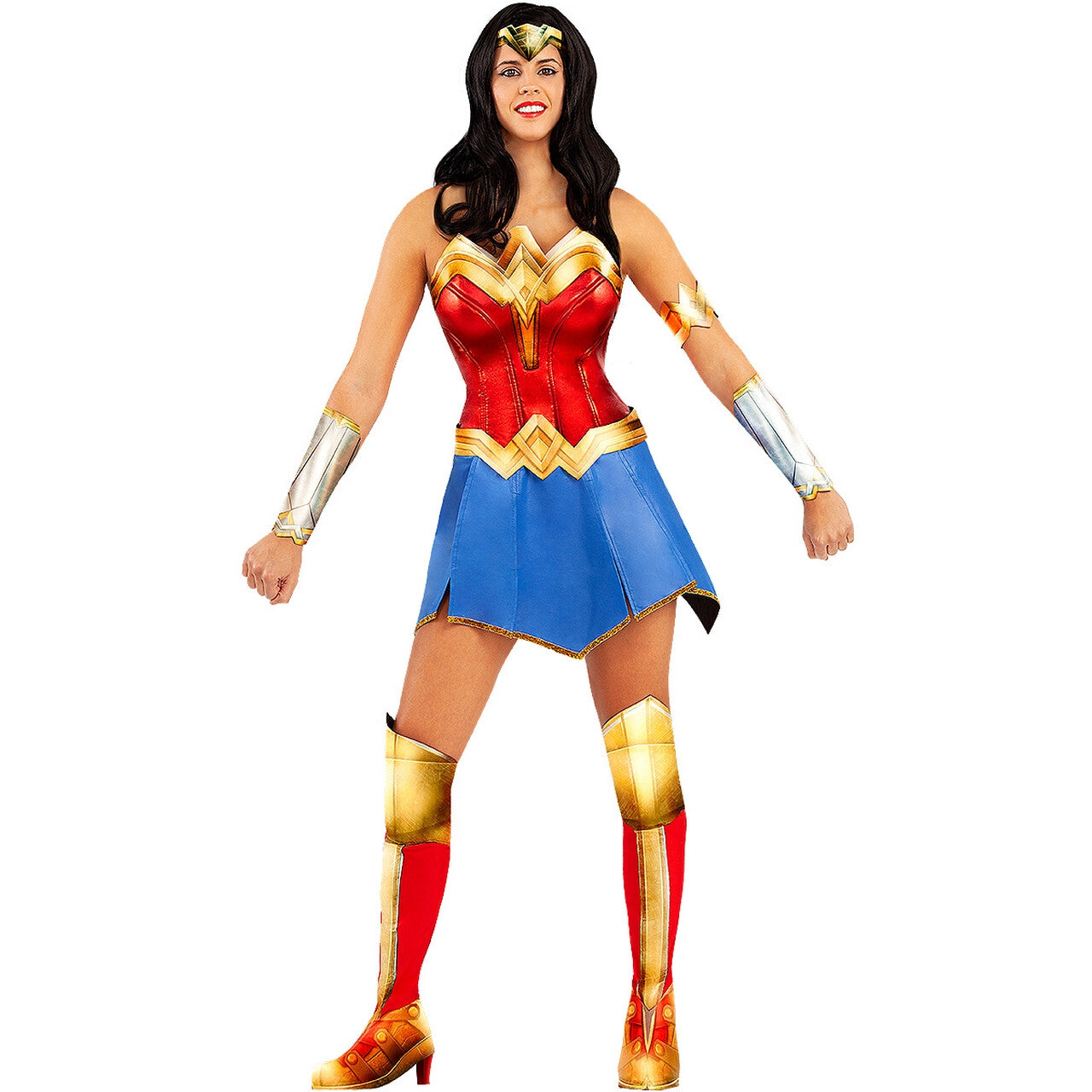 Op deze afbeelding zie je een Kostuums, van het merk Funidelia. Wonder Woman Prinses Van De Amazonen Vrouw Kostuum
