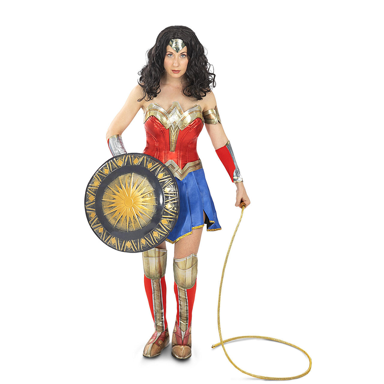 Op deze afbeelding zie je een Kostuums, van het merk Funidelia. Wonder Woman Prinses Van De Amazonen Vrouw Kostuum