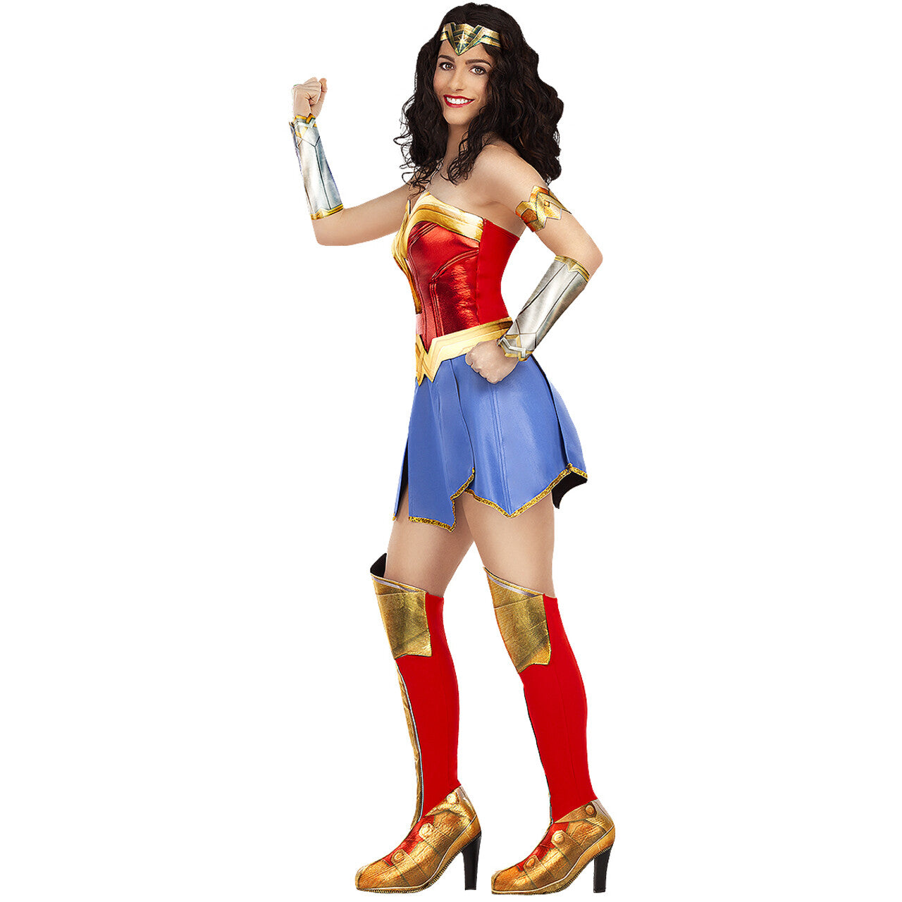 Op deze afbeelding zie je een Kostuums, van het merk Funidelia. Wonder Woman Prinses Van De Amazonen Vrouw Kostuum